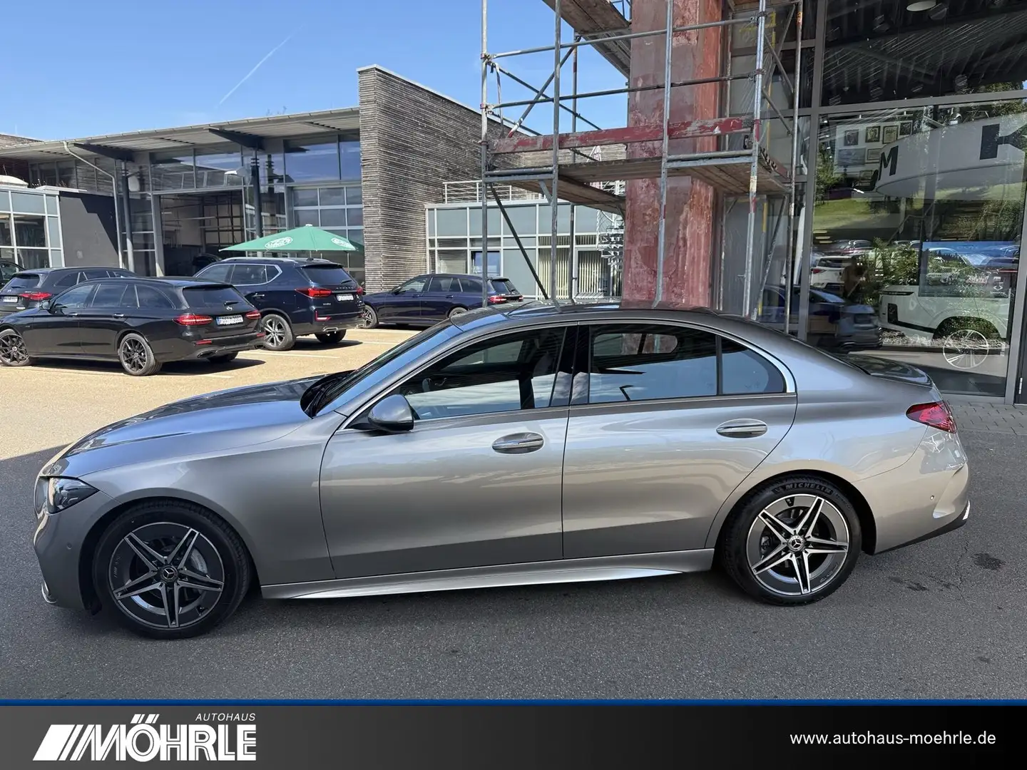 Mercedes-Benz C 180 C 180 AMG Line LED Kamera beheizbares Lenkrad Argent - 2