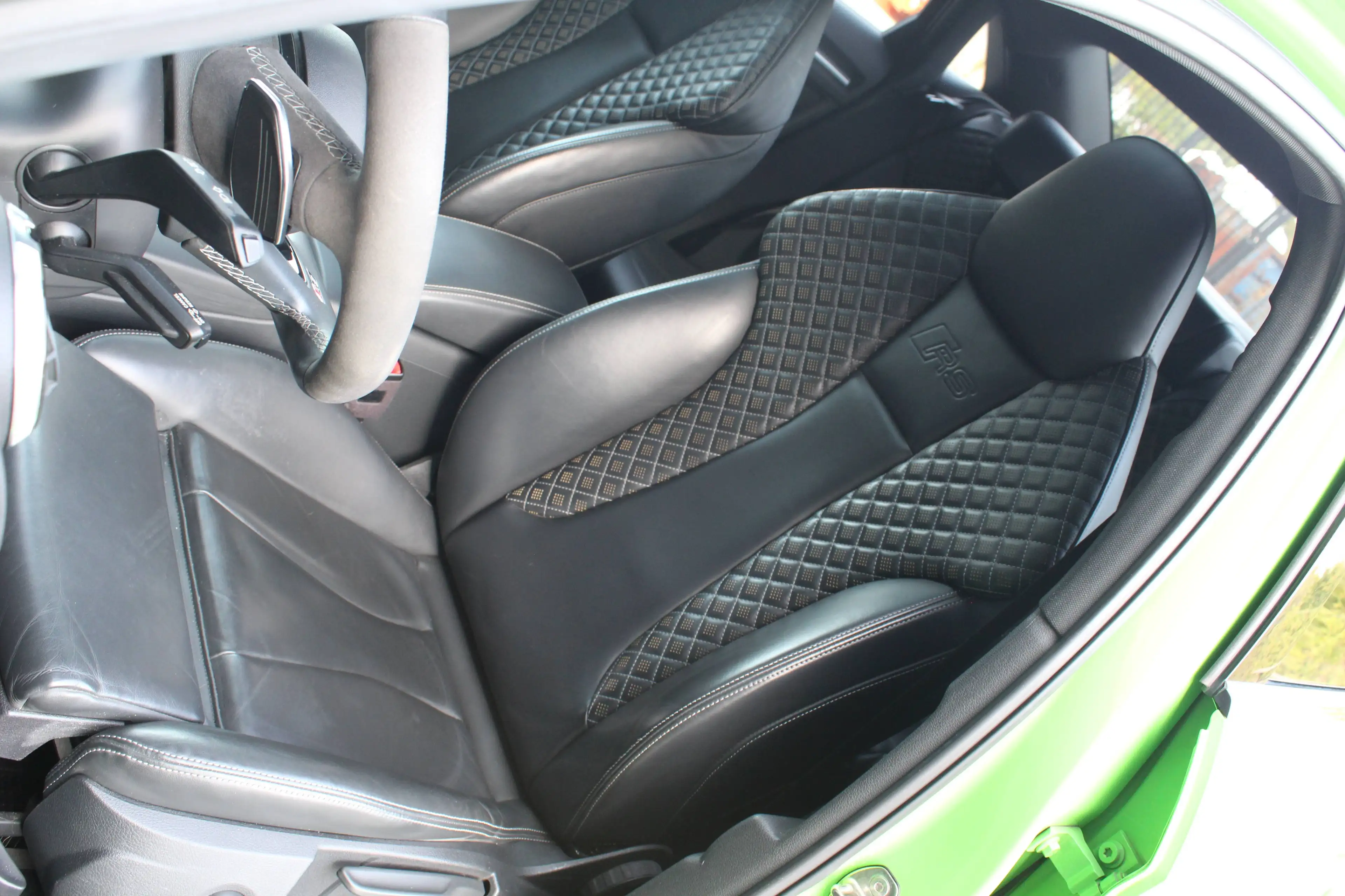 Audi RS3 Berline 2.5 TFSI quattro | Mantis Green | RS Stoelen| B&O | Pano | Magnetic Ride — photo 14
