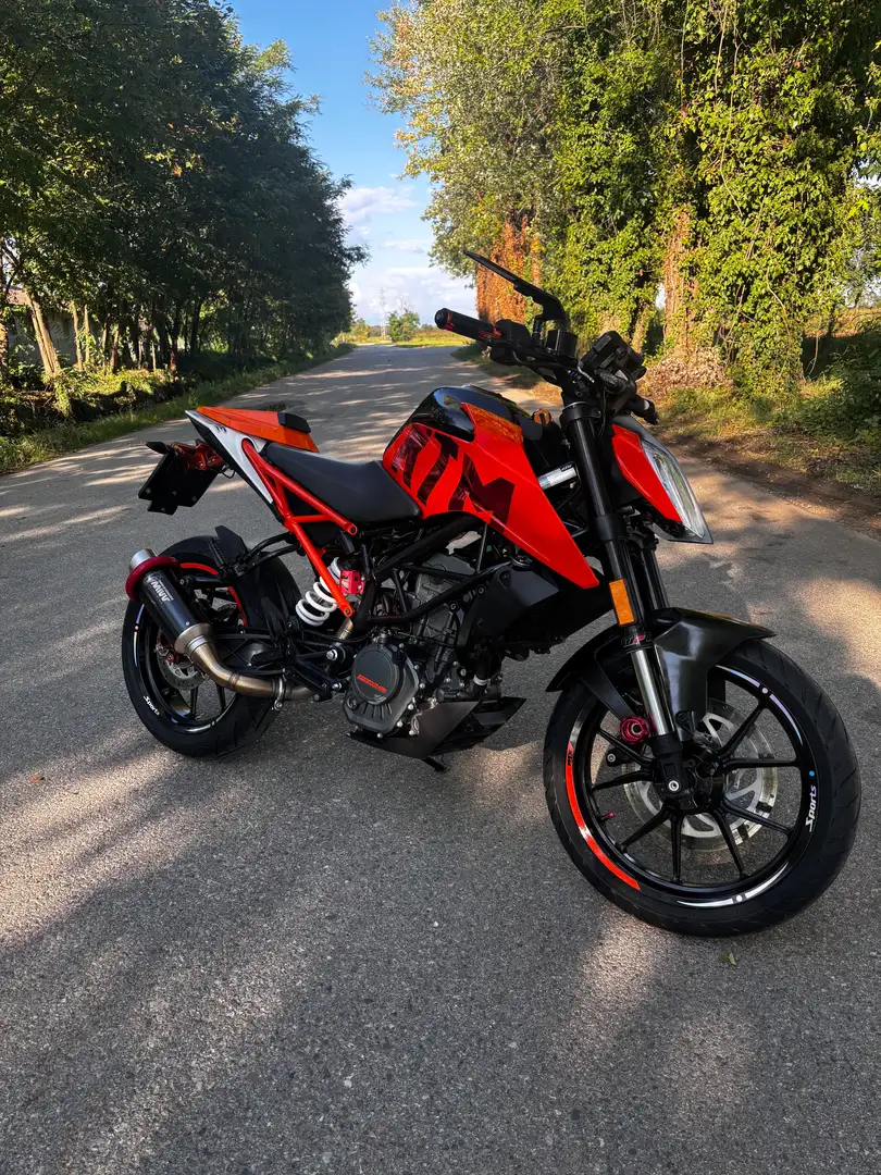 KTM 125 Duke abs Portocaliu - 1