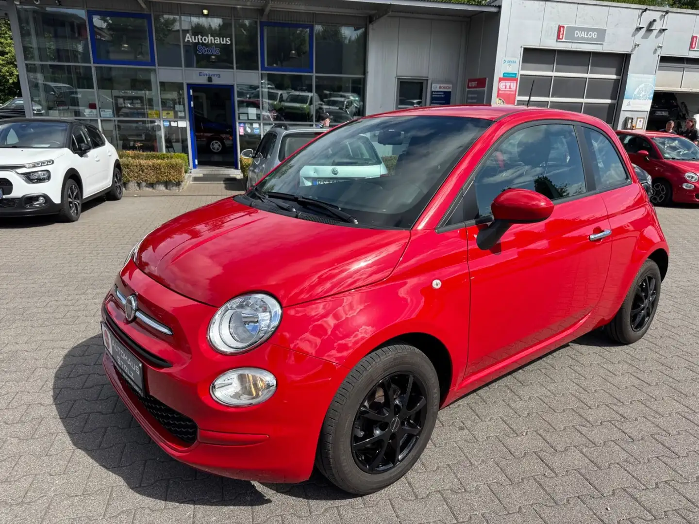 Fiat 500 Pop Rot - 1