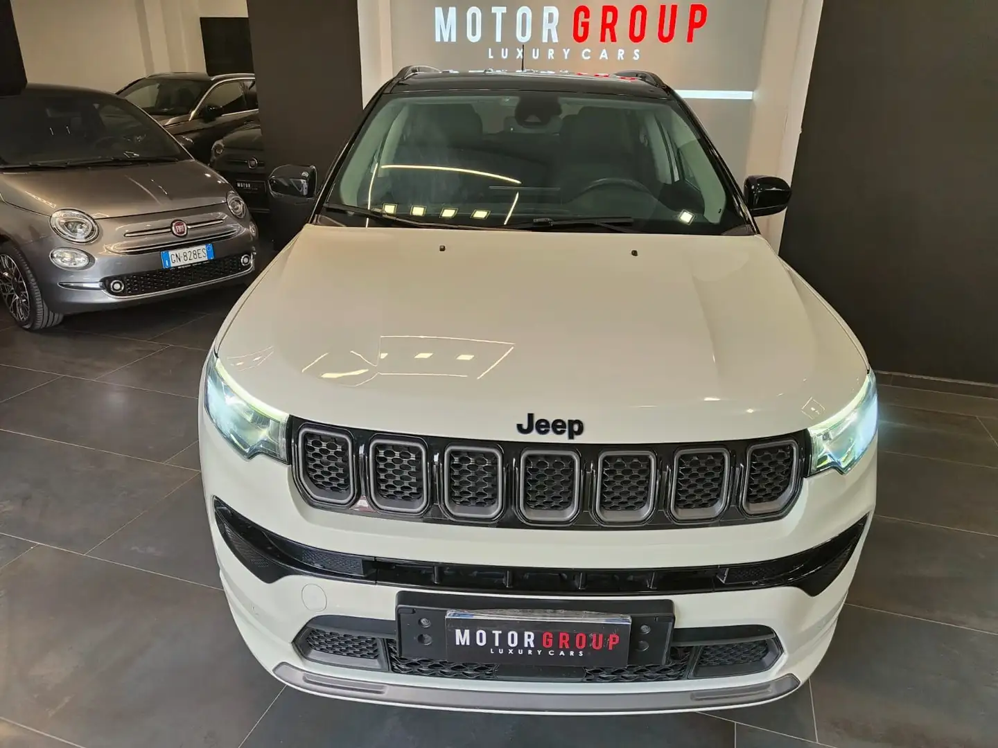 Jeep Compass Compass 1.3 Turbo T4 240 CV PHEV AT6 4xe S Blanc - 2