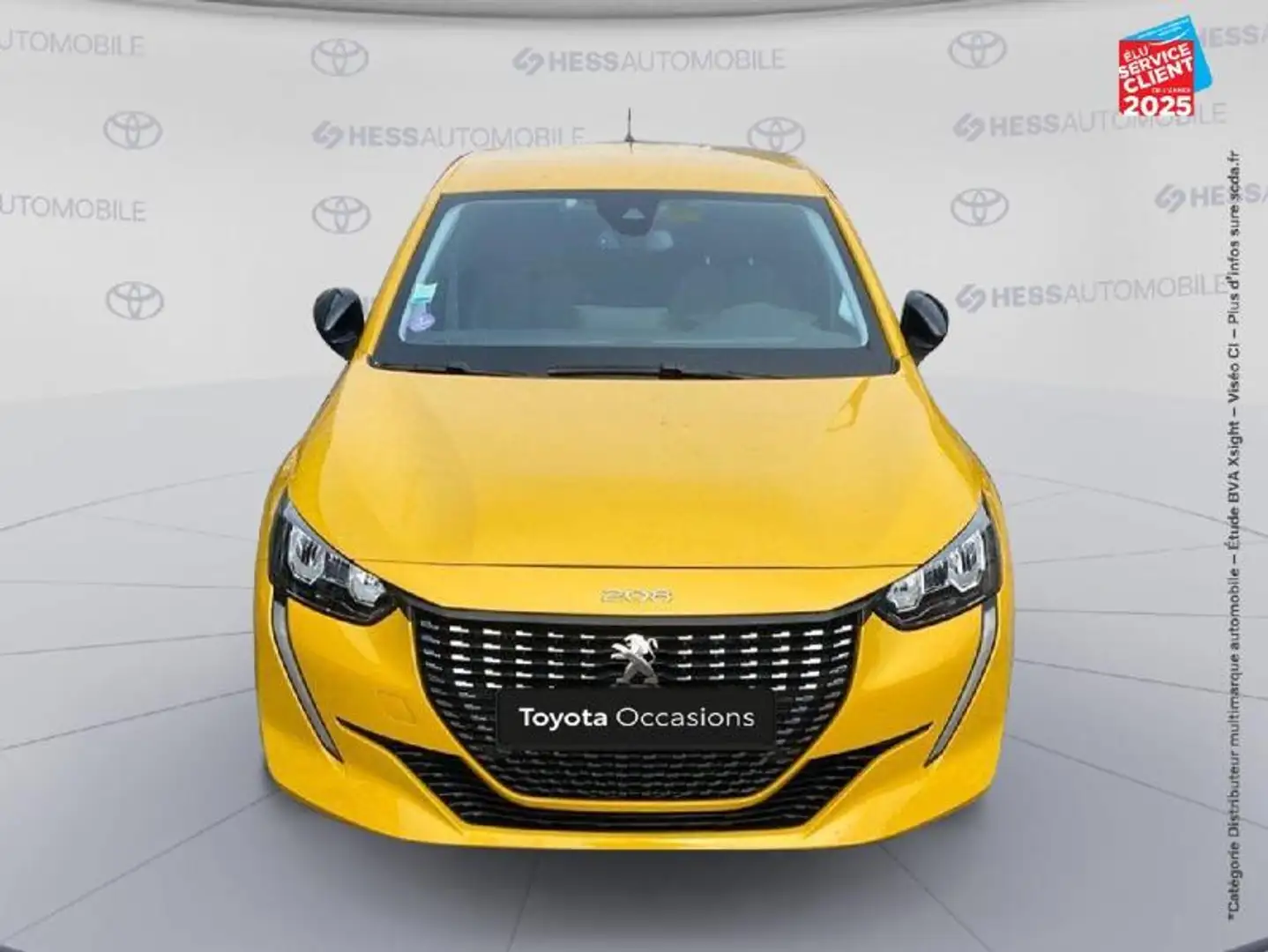 Peugeot 208 1.2 PureTech 100ch S/S Allure Pack EAT8 Camera Car Jaune - 2