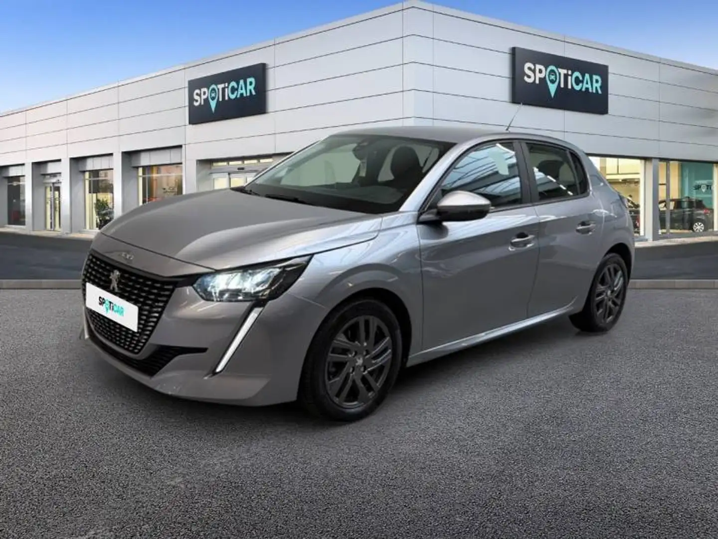 Peugeot 208 2 1.2 PureTech 100 EAT8 S&S Active Pack Gris - 1