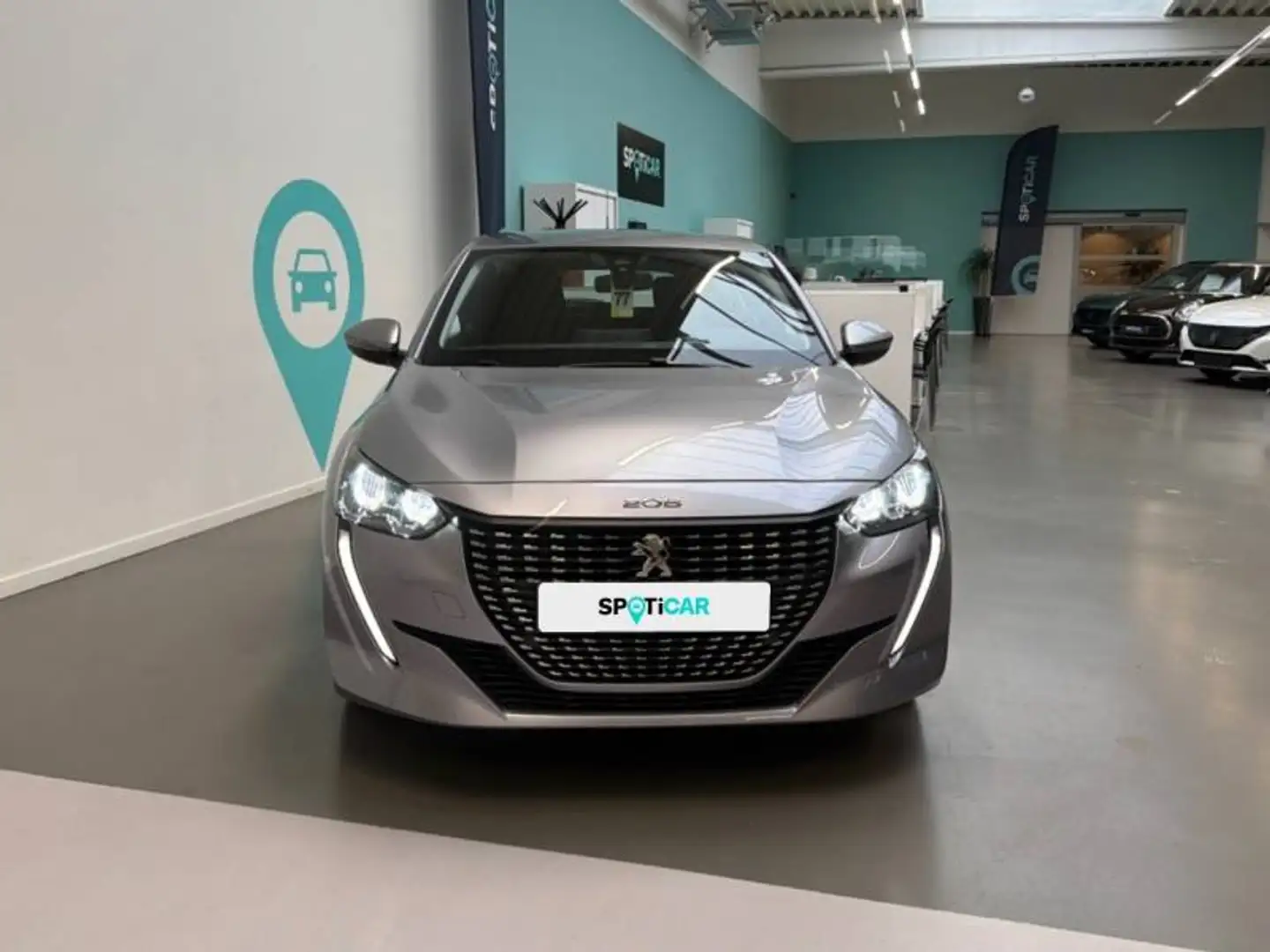 Peugeot 208 2 1.2 PureTech 100 EAT8 S&S Active Pack Gris - 2