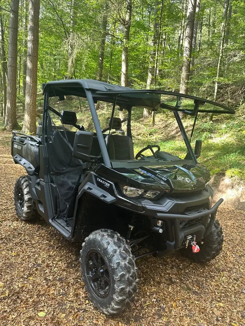 Can-Am Traxter XU HD10,Verbreiterung,Kipper,Scheibe Negru - 1