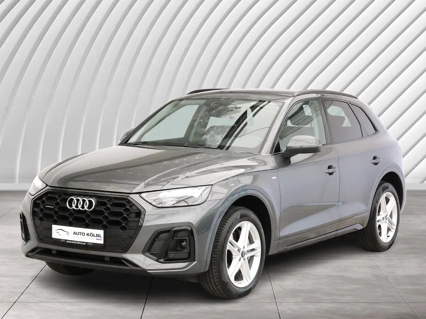 Audi Q5 50 TDI quattro S line M Sport NAVI LED DAB Grau - 1