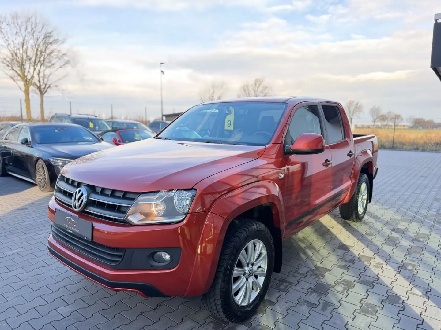 Volkswagen Amarok Canyon DoubleCab 4Motion Leder Orange - 1