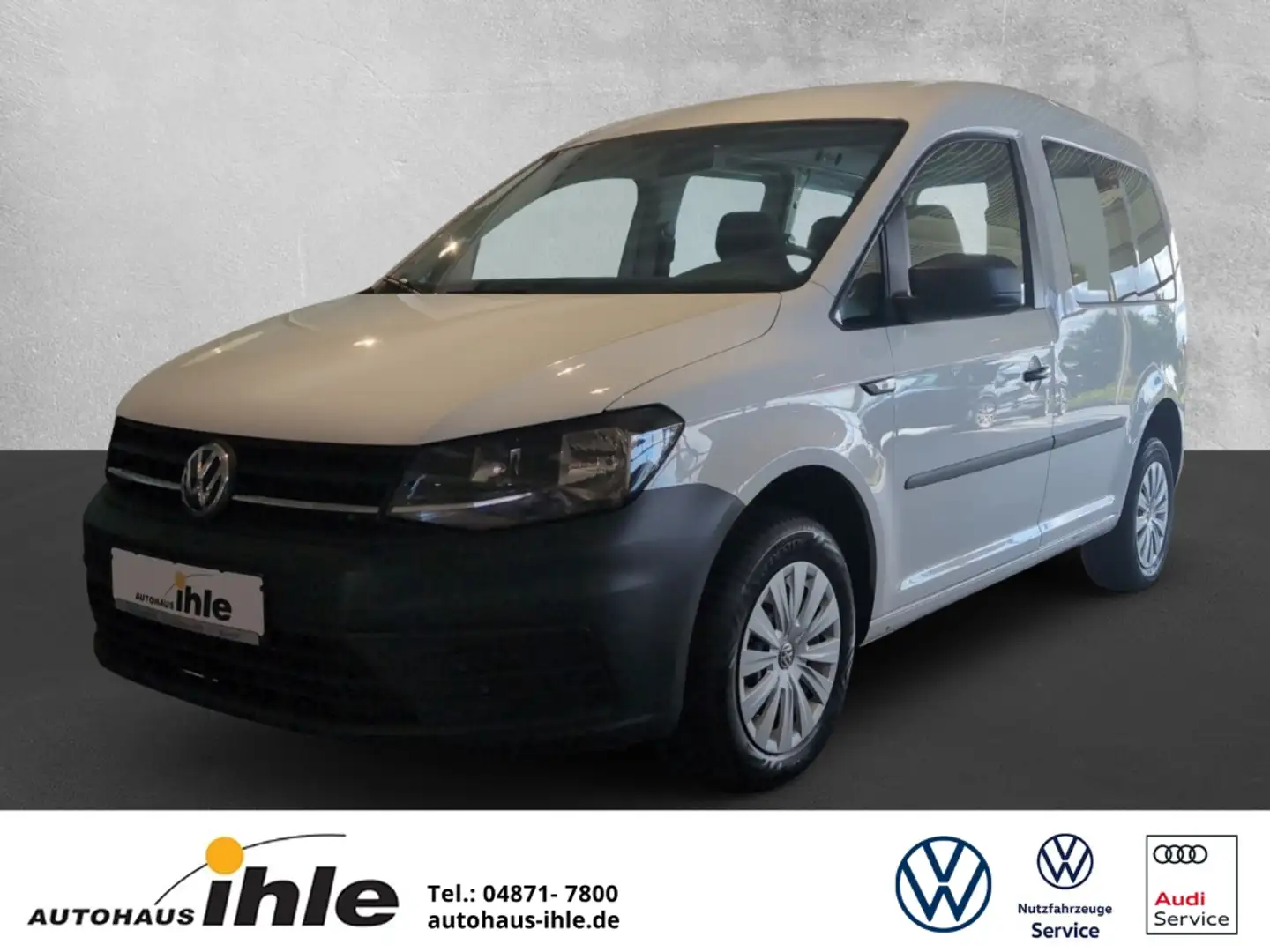 Volkswagen Caddy Conceptline 1,0 TSI KLIMA+BLUETOOTH+TEMPOMAT Weiß - 1