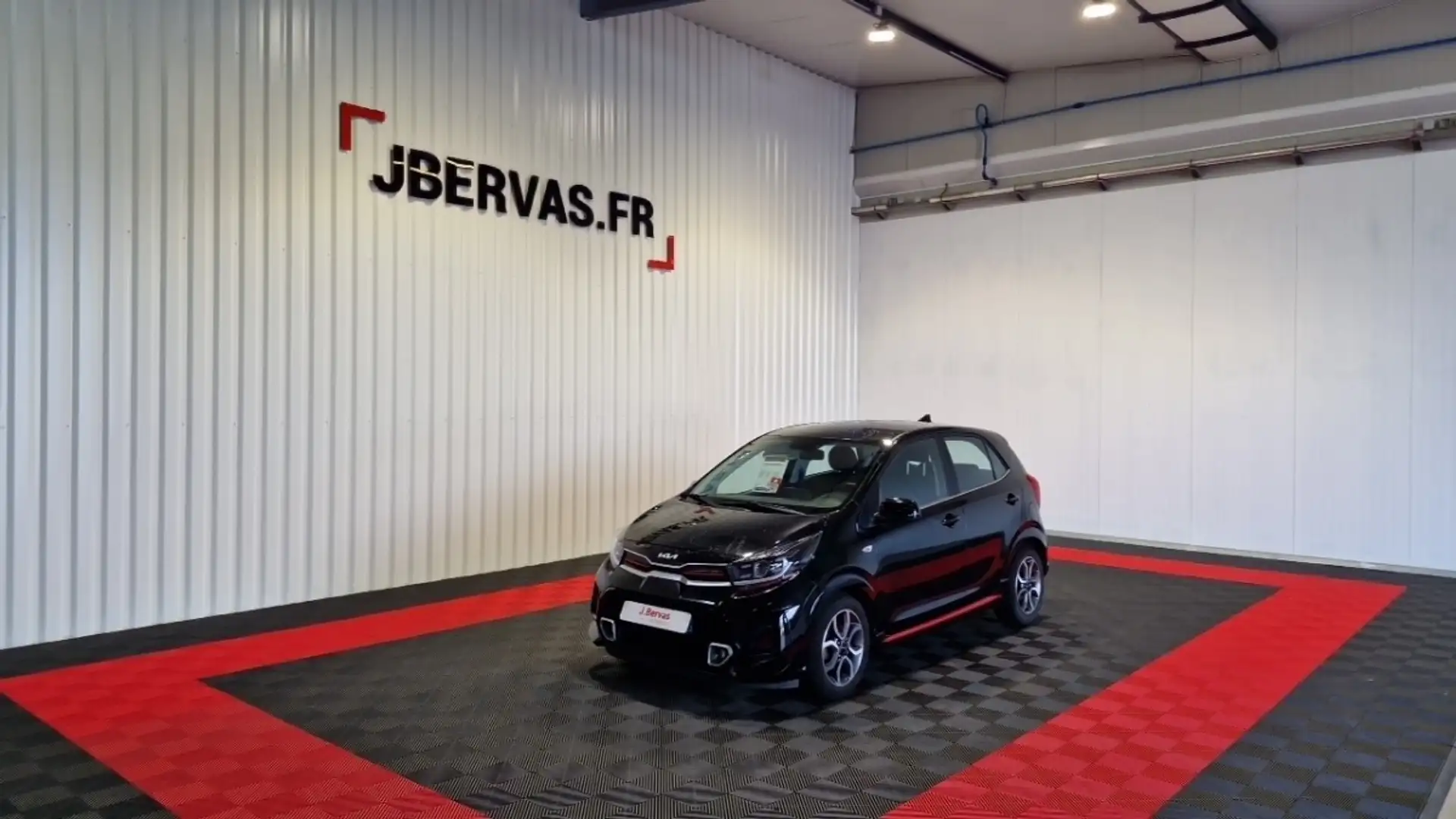 Kia Picanto 1.2 DPI 84CH BVM5 GT LINE Noir - 1