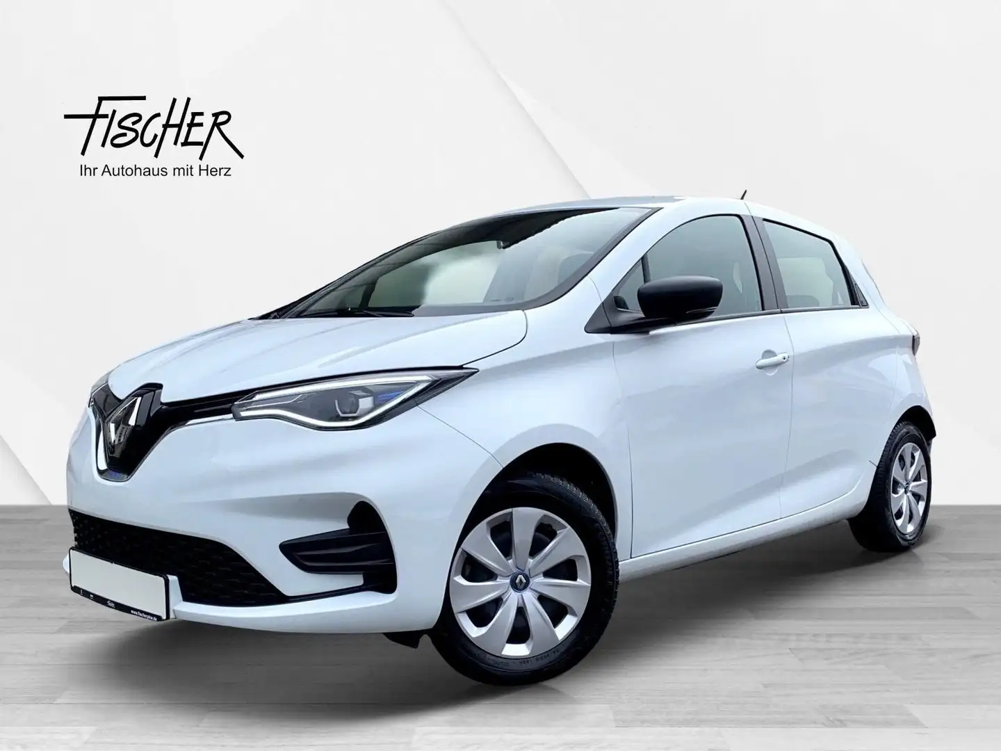 Renault ZOE Life Z.E 50 Batteriemiete FACELIFT Weiß - 1
