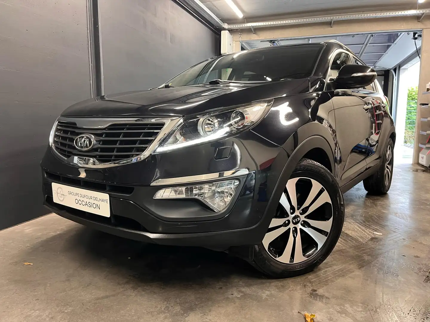 Kia Sportage Sportage 1.7 CRDi 2WD Access Zwart - 1