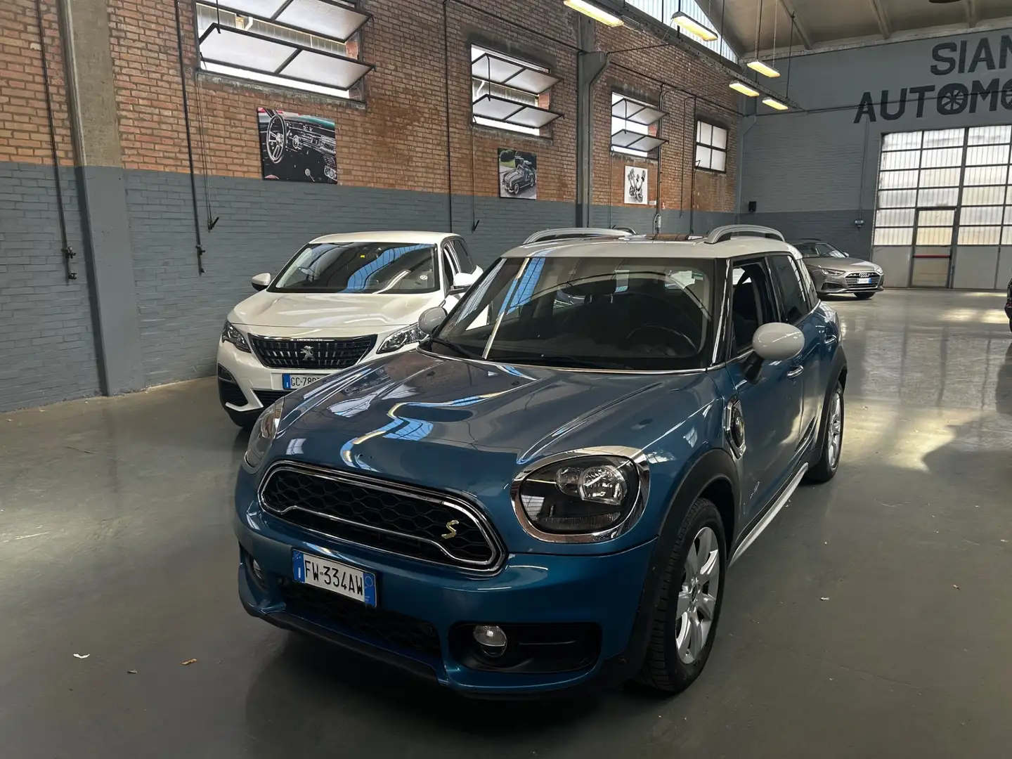 MINI Cooper Countryman Mini 1.5 Cooper SE Business Countryman ALL4 Automa Blu/Azzurro - 2