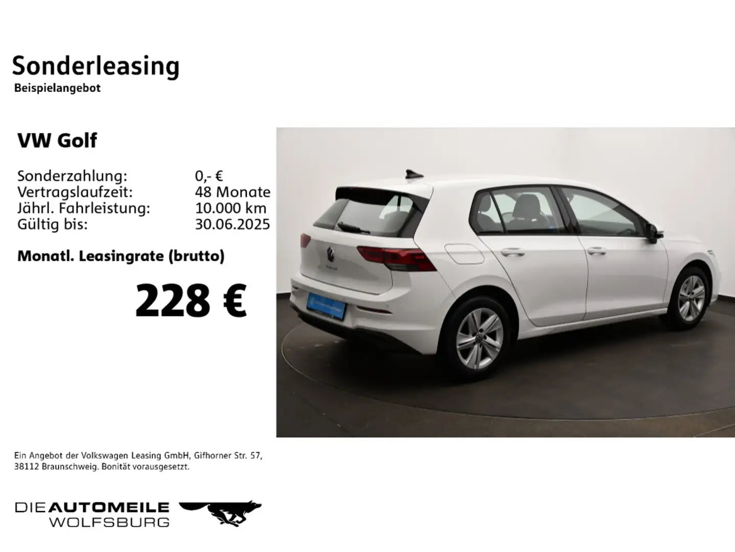 Volkswagen Golf 8 VIII 1.5 TSI Life LED/Navi Blanc - 2