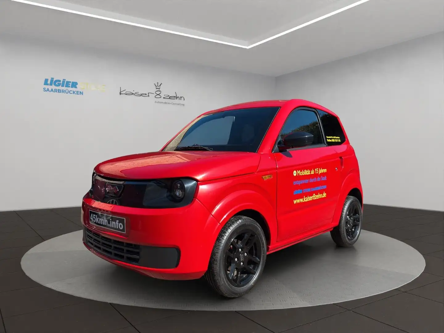 Ligier Myli I.DEAL *Diesel* *Servolenkung* Roşu - 1