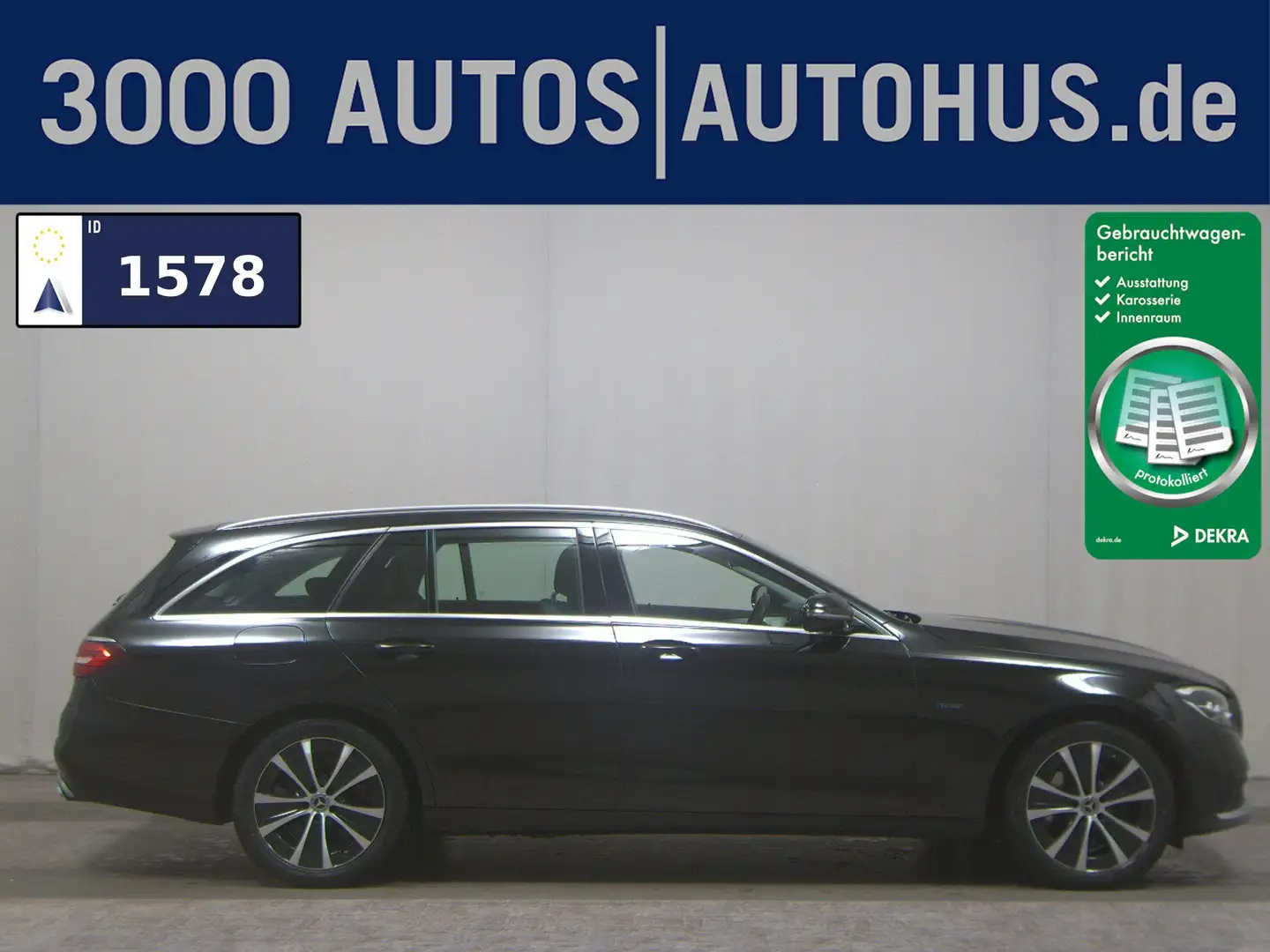 Mercedes-Benz E 300 T de Avantgarde Navi LED Widescr. GSD AHK Noir - 1