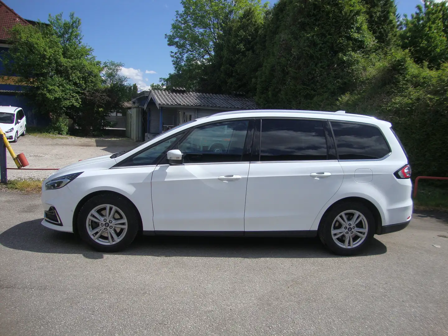 Ford Galaxy Titanium Weiß - 2