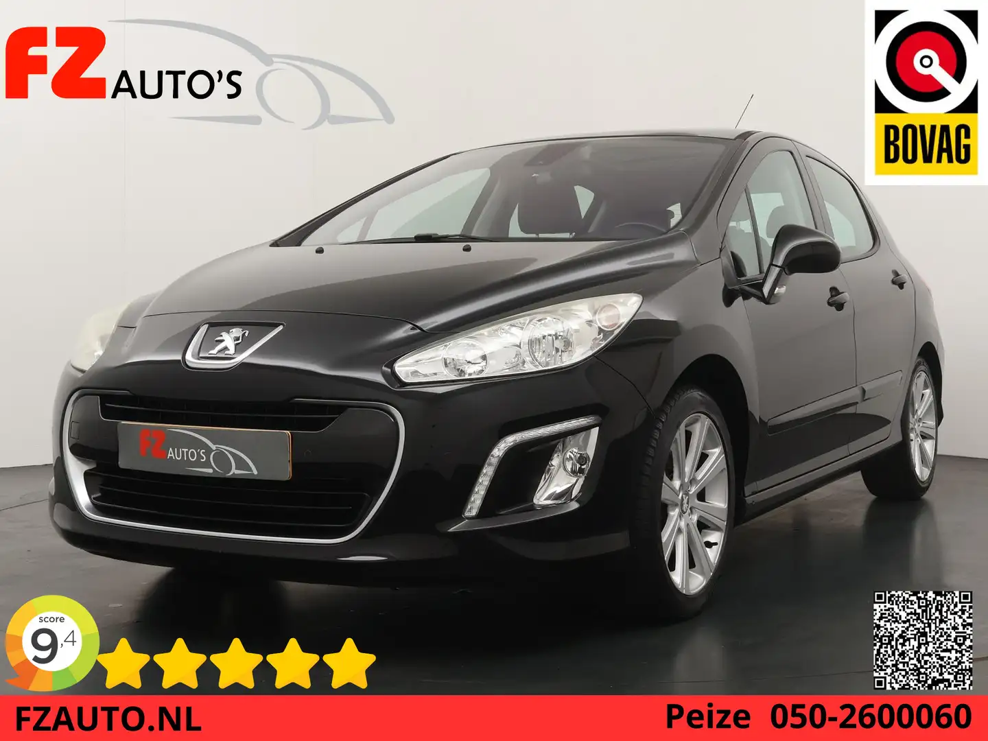 Peugeot 308 1.6 THP Signature - Navigatie - Panoramadak - Lede Zwart - 1