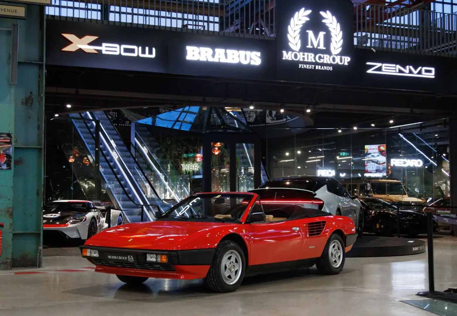 Ferrari Mondial Quattrovalvole Cabrio / Zahnriemen NEU Rot - 1