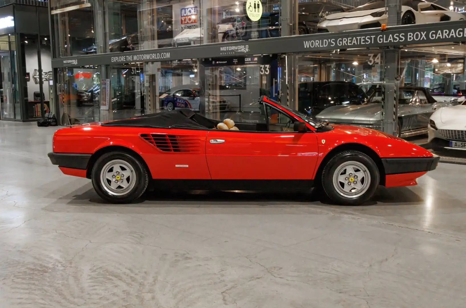 Ferrari Mondial Quattrovalvole Cabrio / Zahnriemen NEU Rot - 2