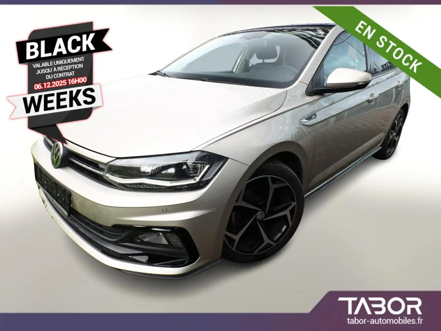 Volkswagen Polo 1.0 TSI 116 Highline Pano GPS Argent - 1