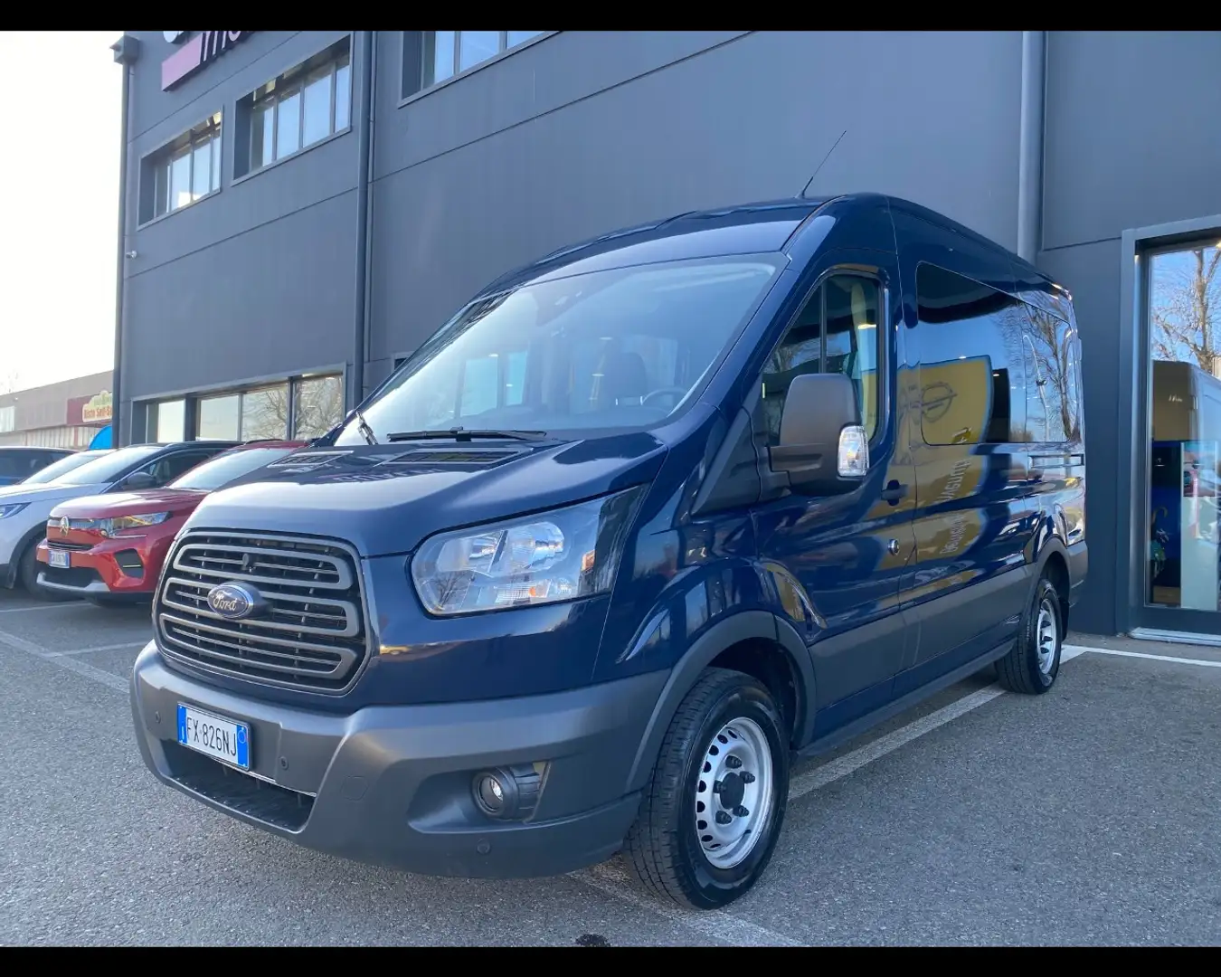 Ford Transit 2.0 tdci 130cv combi M1 entry L2H2 E6.2 Blauw - 1