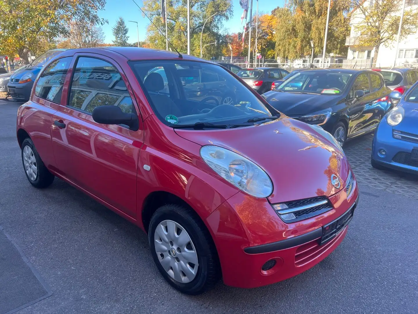 Nissan Micra Visia*Klima*Service*TÜVneu* Rouge - 1