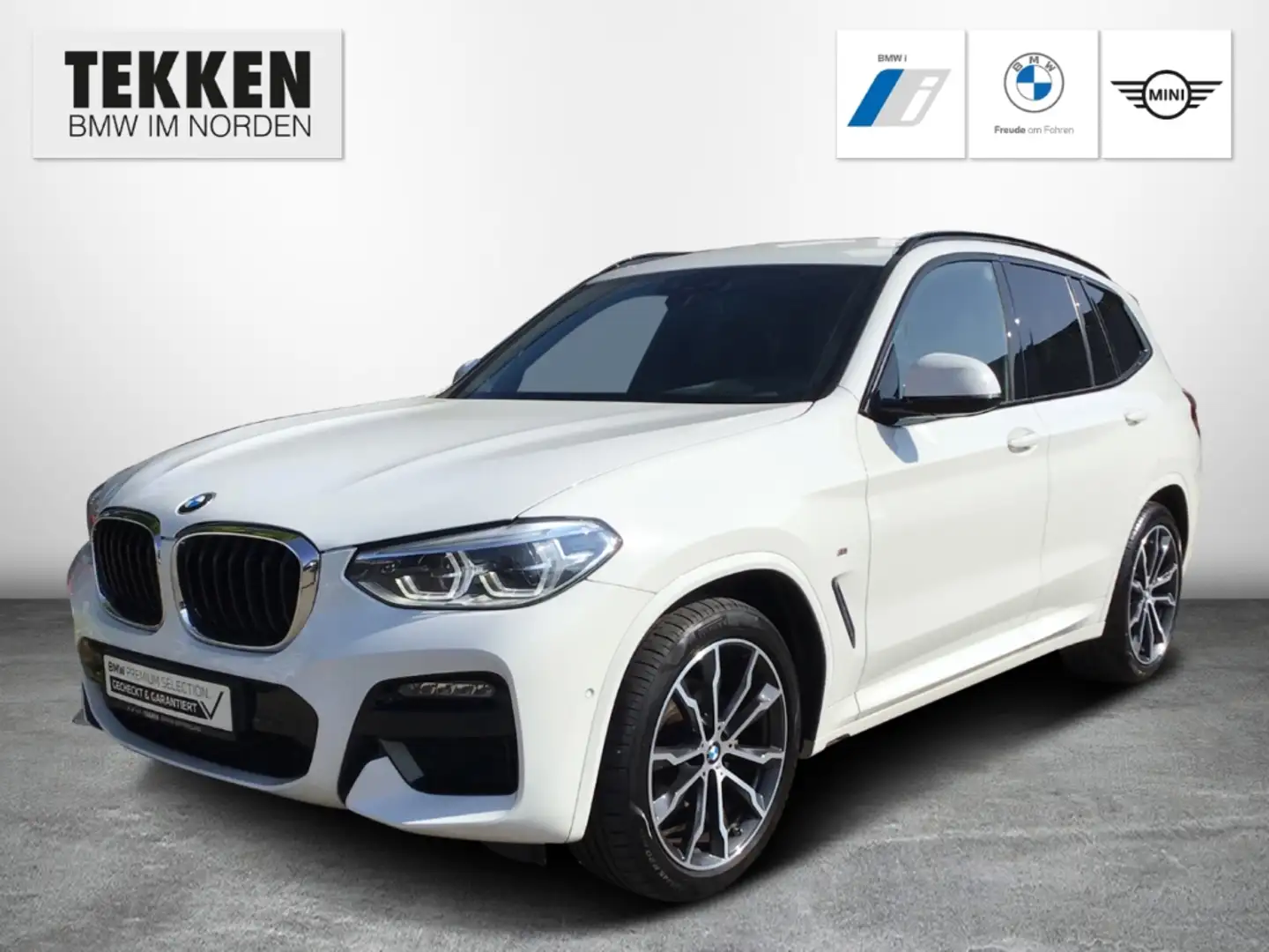 BMW X3 xDrive20d M Sport Blanc - 1