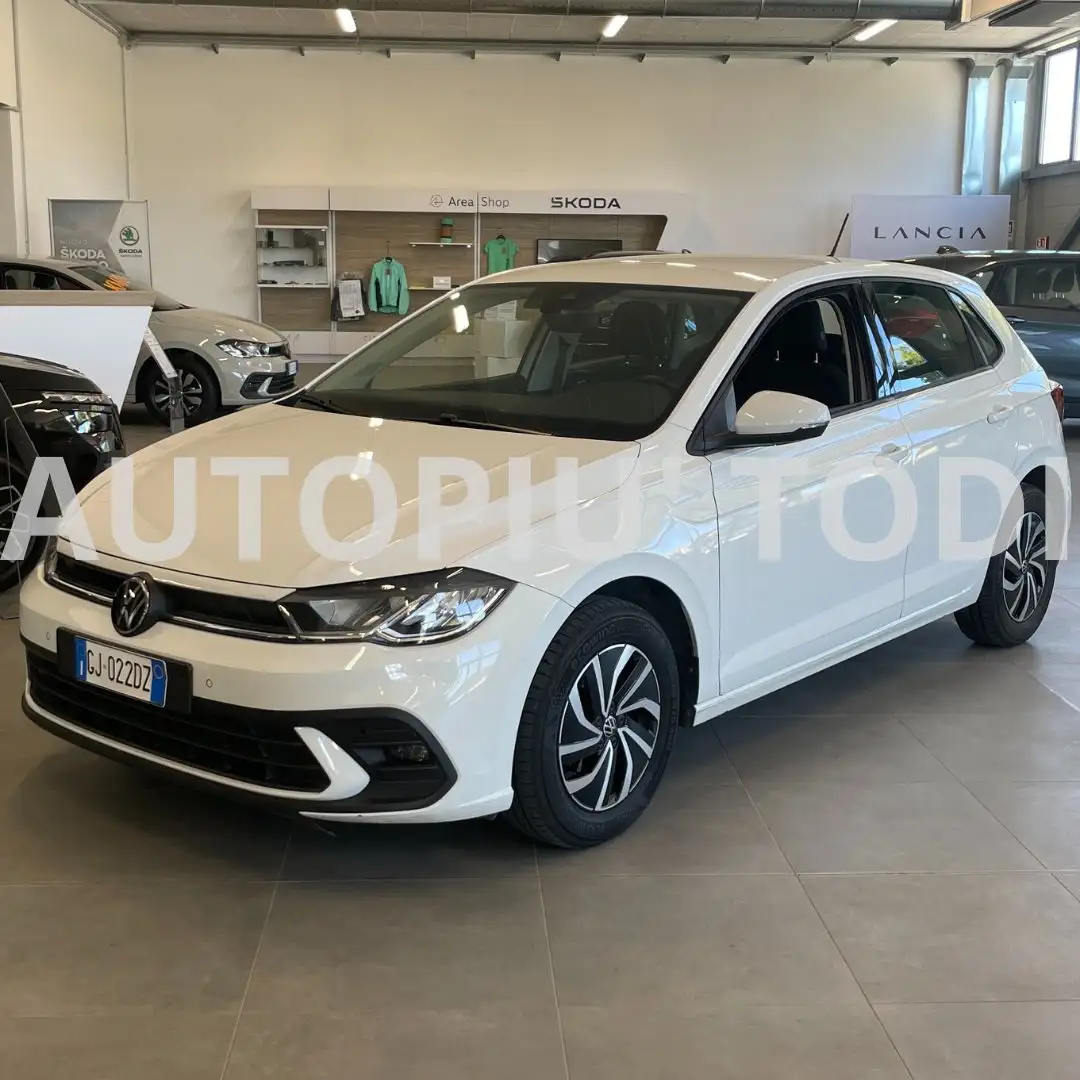 Volkswagen Polo Polo VI 2022 1.0 tgi Life 90cv Bianco - 1