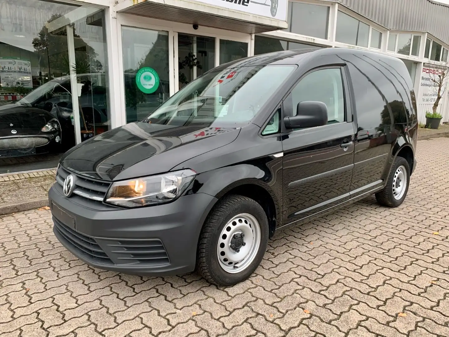 Volkswagen Caddy CADDY 2.0TDI KASTEN BMT/TEMPO/KLIMA/TÜV+SERV.NEU Schwarz - 2