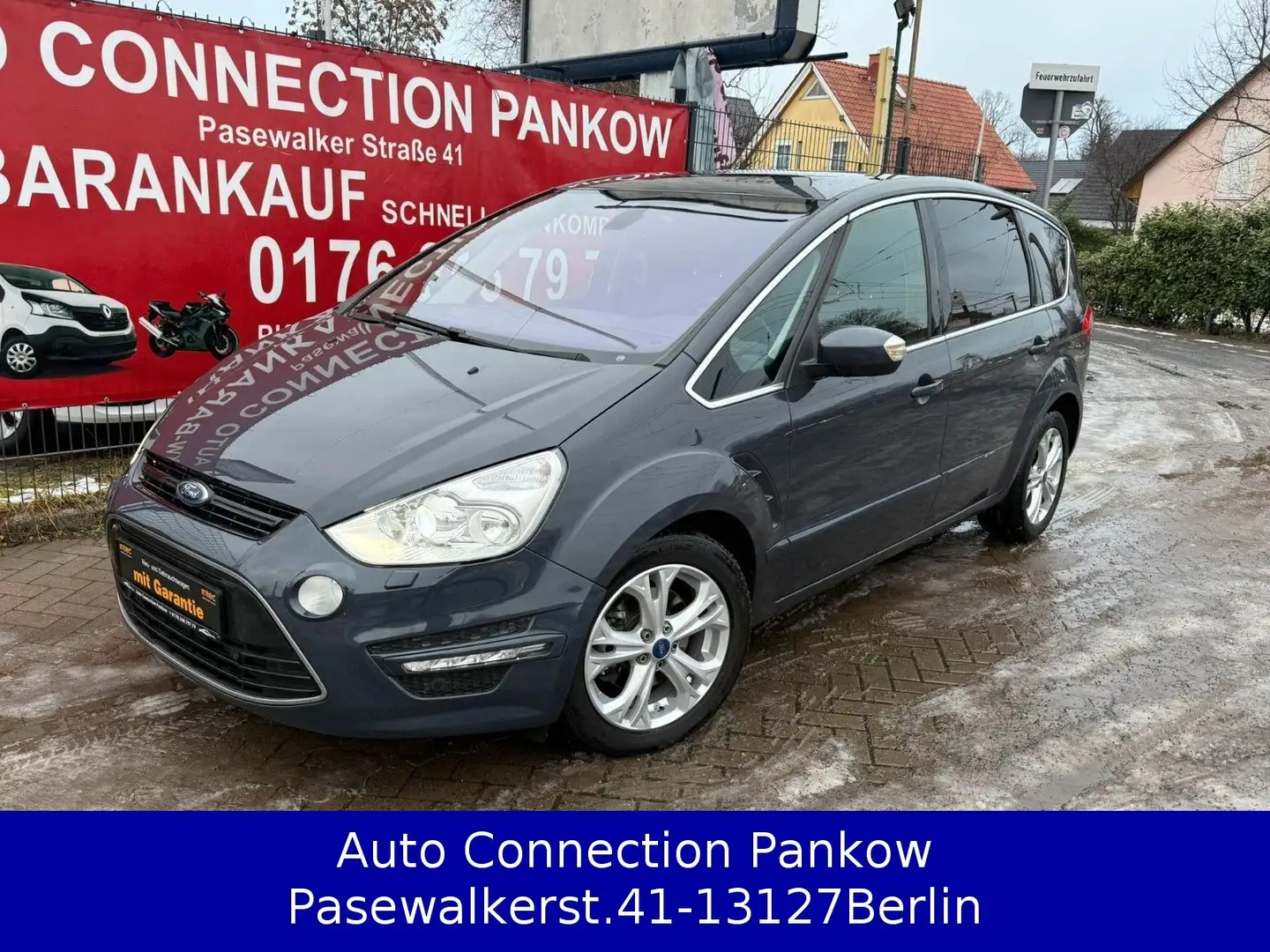 Ford S-Max 2,0 Tdi**TÜV NEU*7-SITZER*AUTOMATIK** Grau - 2
