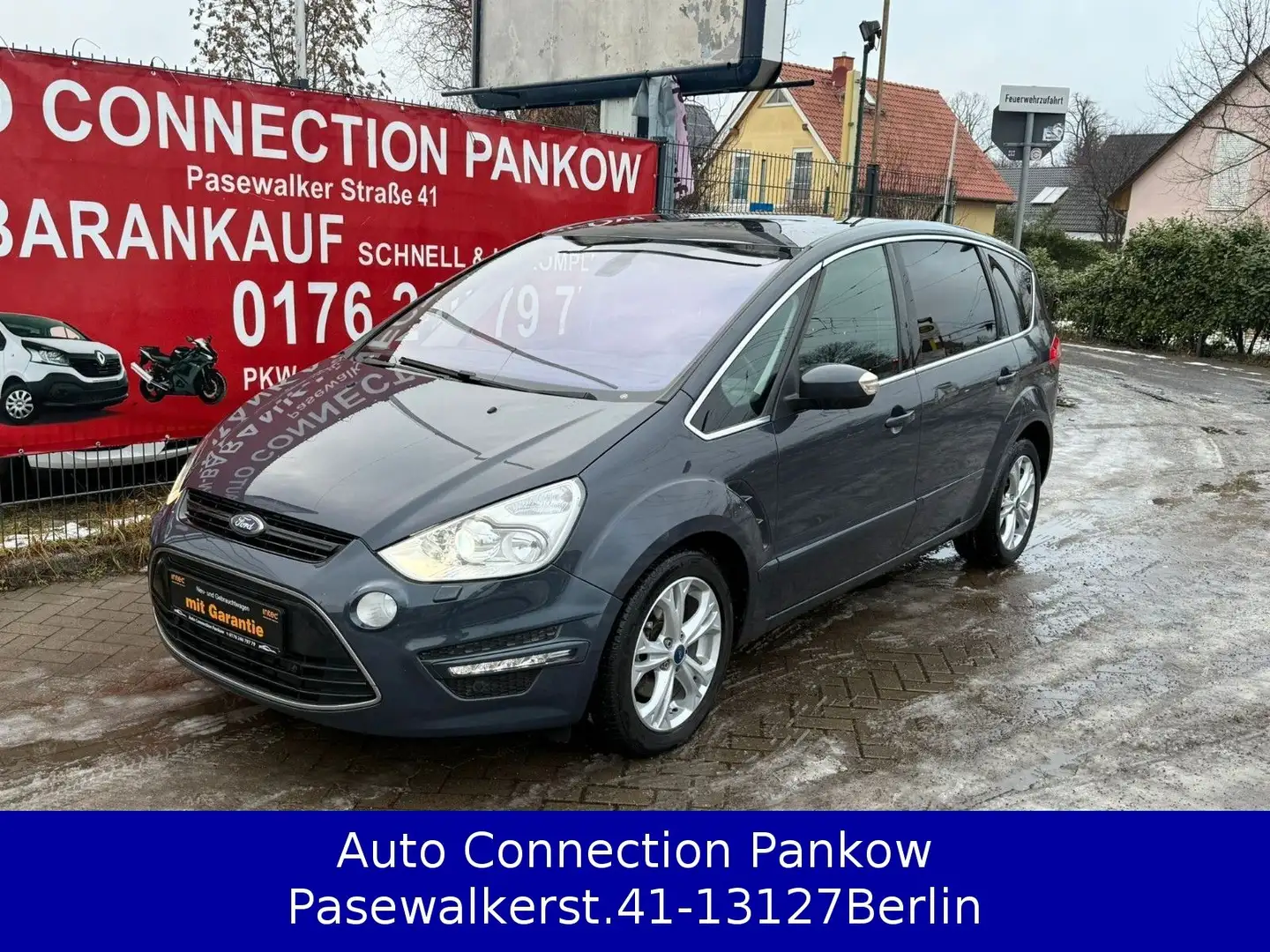Ford S-Max 2,0 Tdi**TÜV NEU*7-SITZER*AUTOMATIK** Grau - 1