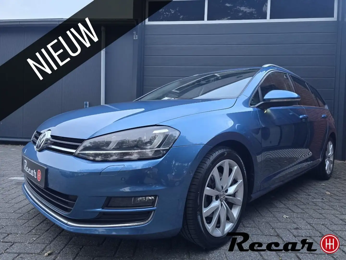 Volkswagen Golf Variant 1.4 TSI Highline/NwDistrib/Navi/Pdc/Cruise Bleu - 1