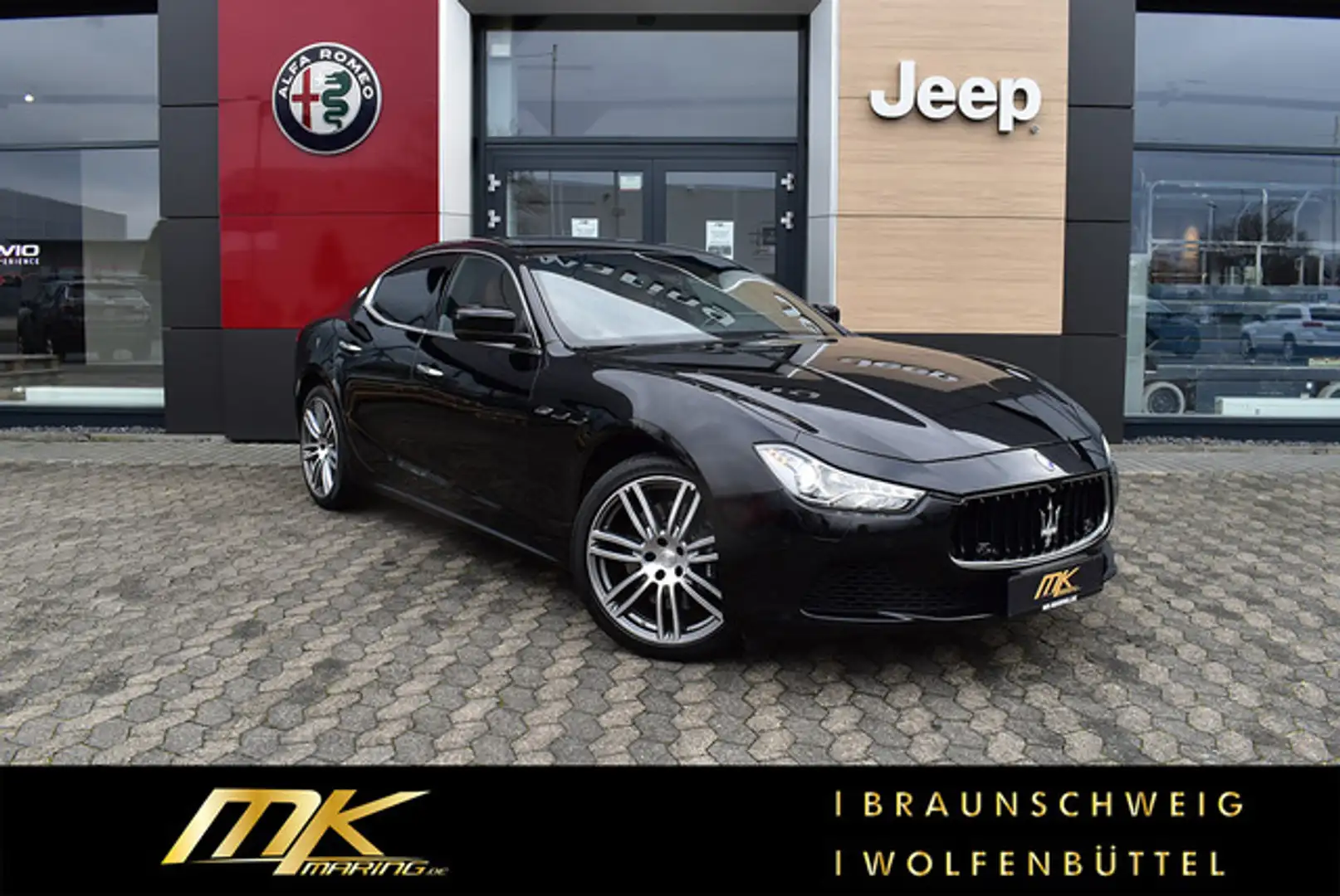 Maserati Ghibli S Q4*SPORT*20 ZOLL*LEDER*XENON*SHZ*TRAUM* Noir - 1