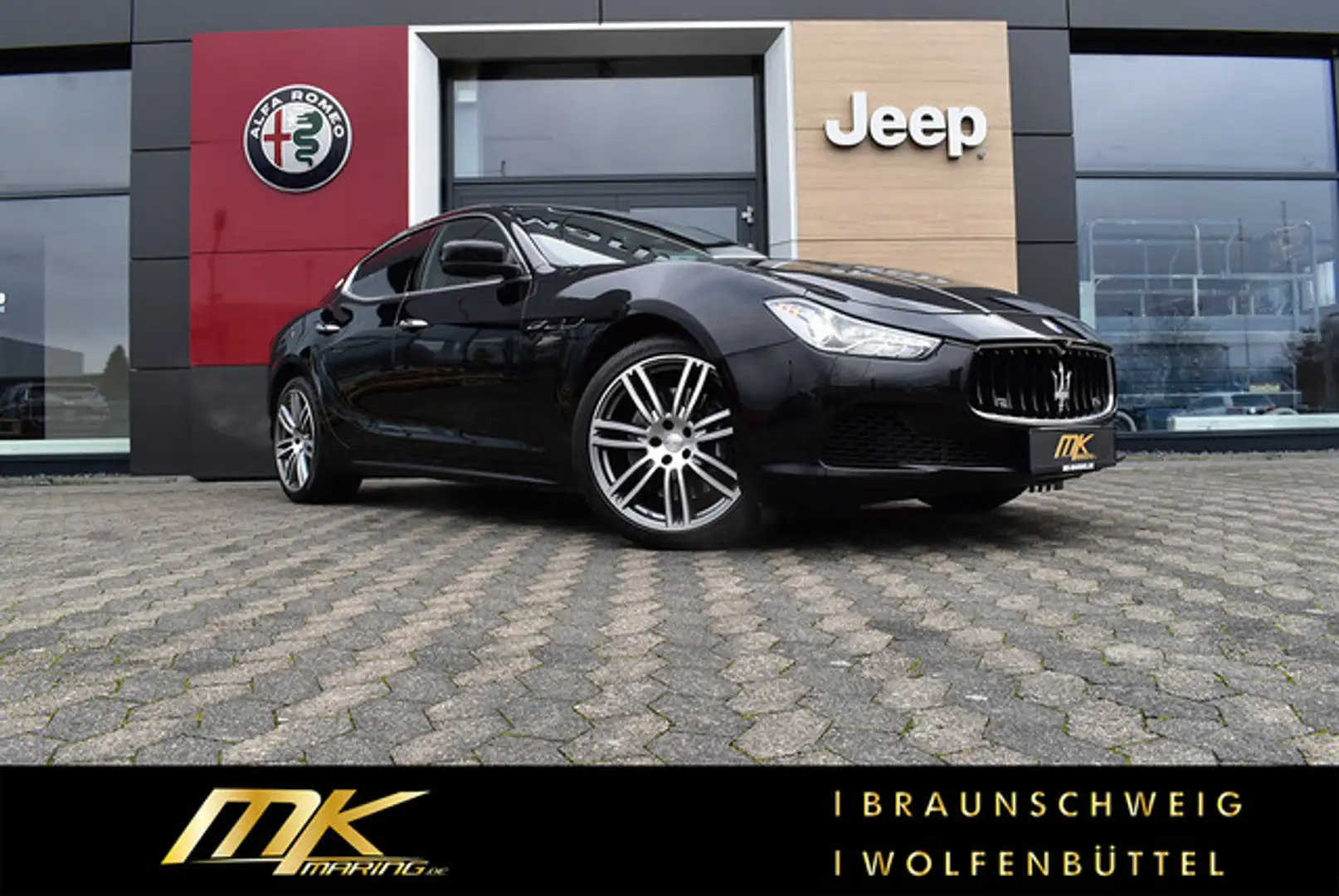Maserati Ghibli S Q4*SPORT*20 ZOLL*LEDER*XENON*SHZ*TRAUM* Black - 2