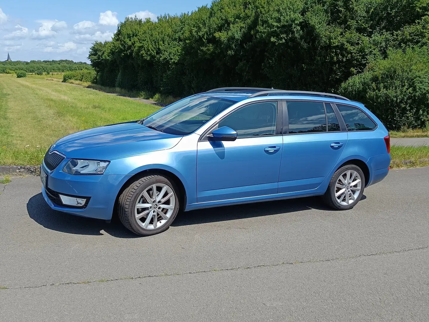 Skoda Octavia Octavia Combi 2.0 TDI 4x4 Drive Niebieski - 1