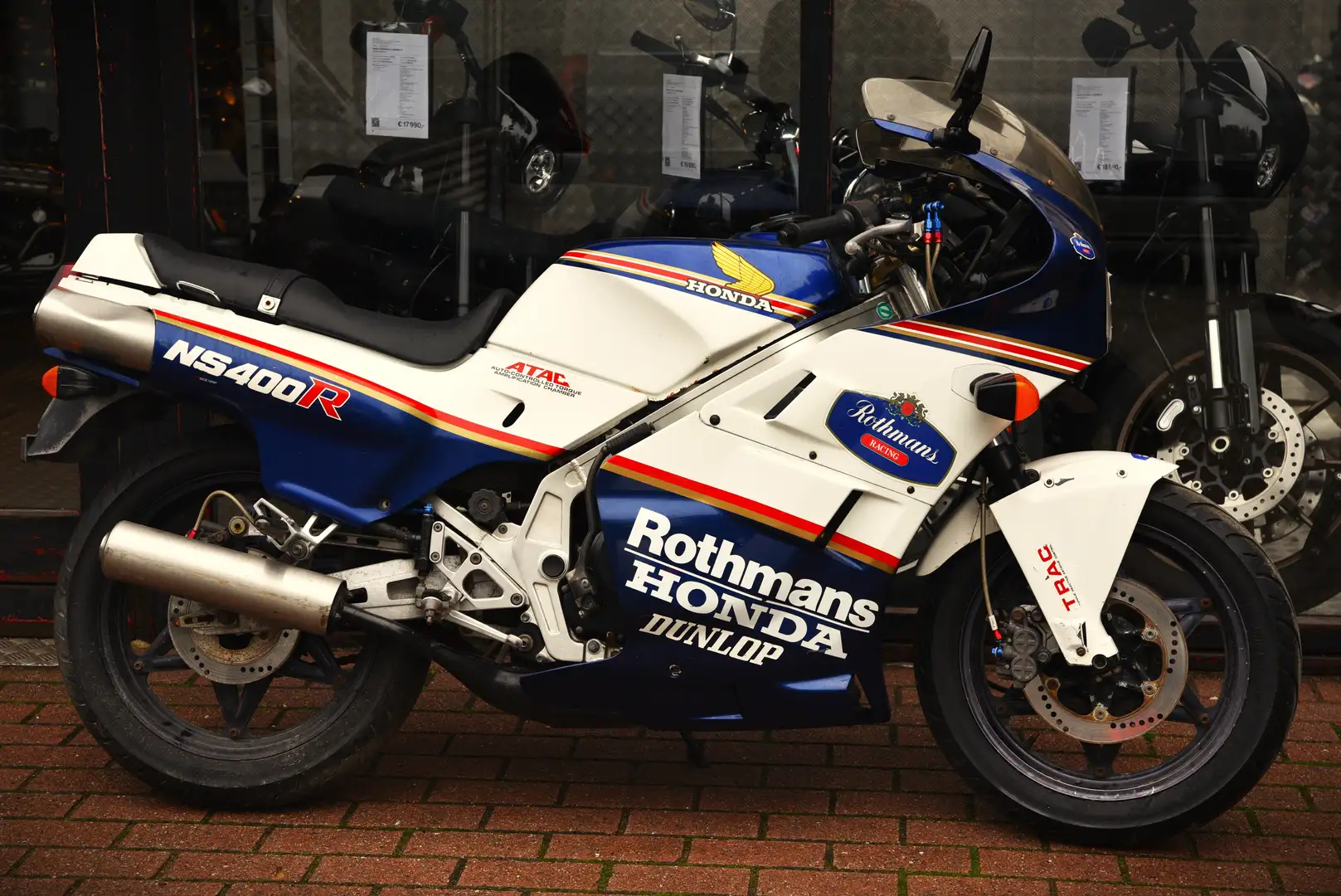 Honda NS 400 R ROTHMANS ***MOTO VERTE*** Blauw - 2