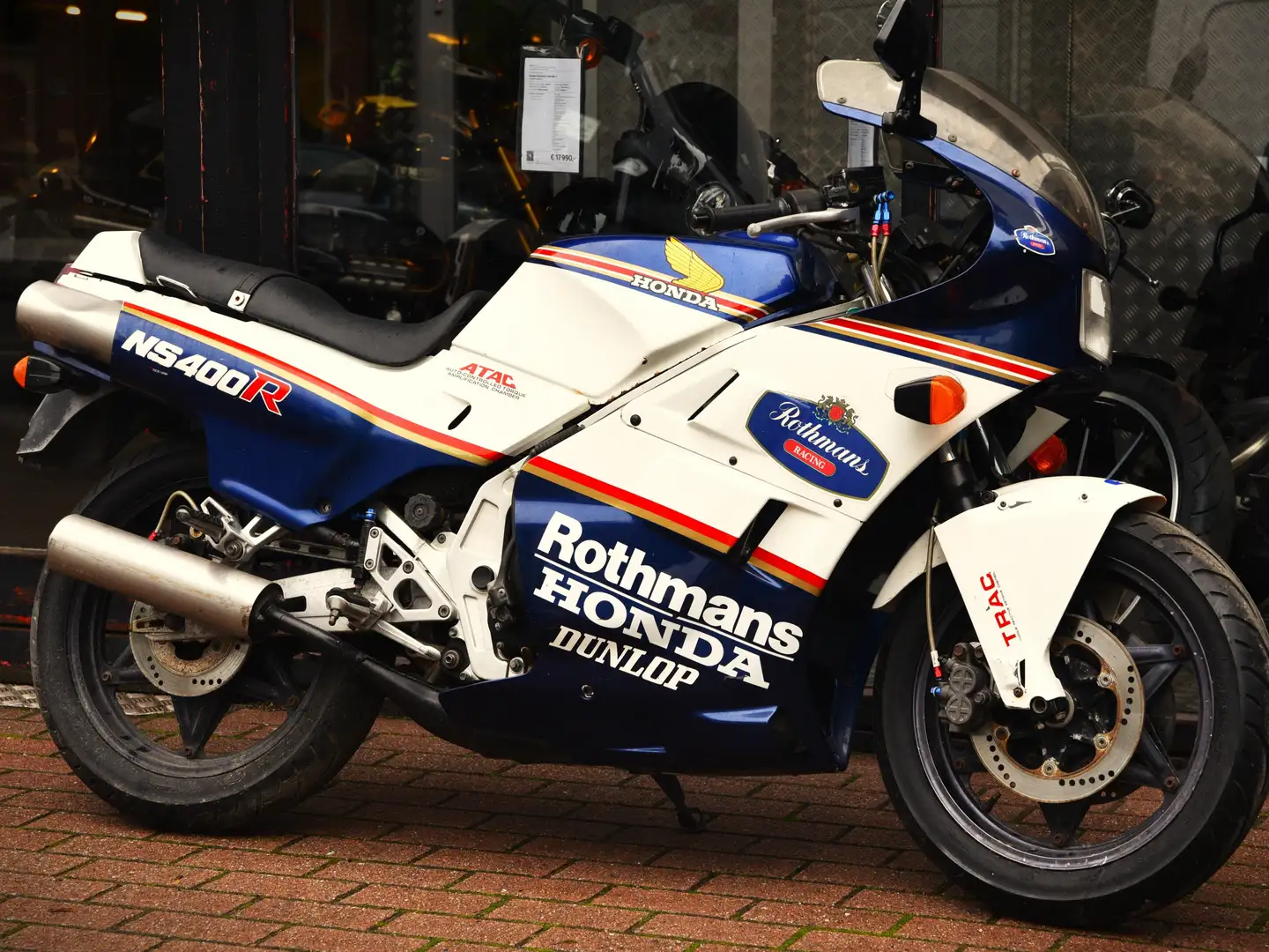 Honda NS 400 R ROTHMANS ***MOTO VERTE*** Blauw - 1
