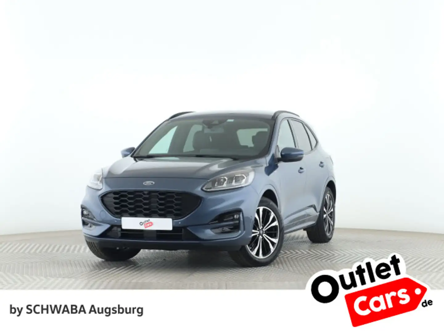 Ford Kuga 2.0 EcoBlue ST-Line X *AHK*HdUp*SPUR*8-fach Blau - 1