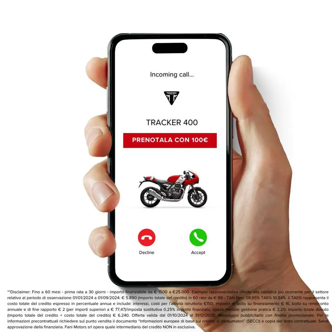 Triumph Speed 400 speed 400 Bianco - 2