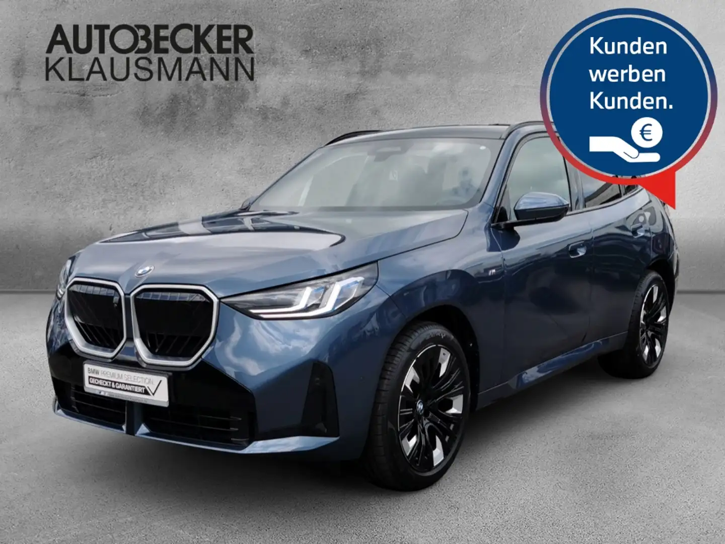 BMW X3 xDRIVE 20d G45 M SPORT AUTOMATIK LC PROF AHK KAMER Bleu - 1