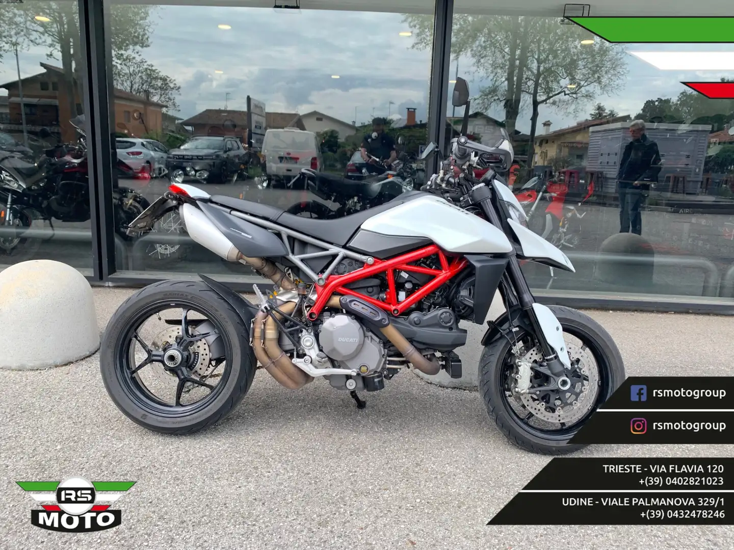 Ducati Hypermotard 950 Bianco - 2