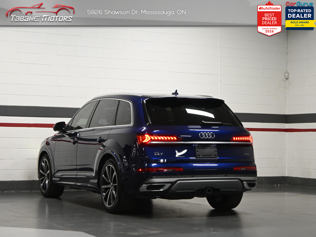 2022 Audi Q7 Technik S-Line No Accident B&O Vented Seats HUD 3