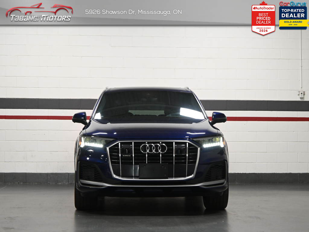 2022 Audi Q7 Technik S-Line No Accident B&O Vented Seats HUD 3