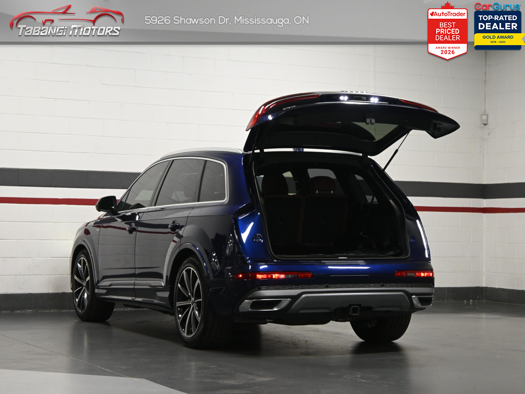 2022 Audi Q7 Technik S-Line No Accident B&O Vented Seats HUD 3
