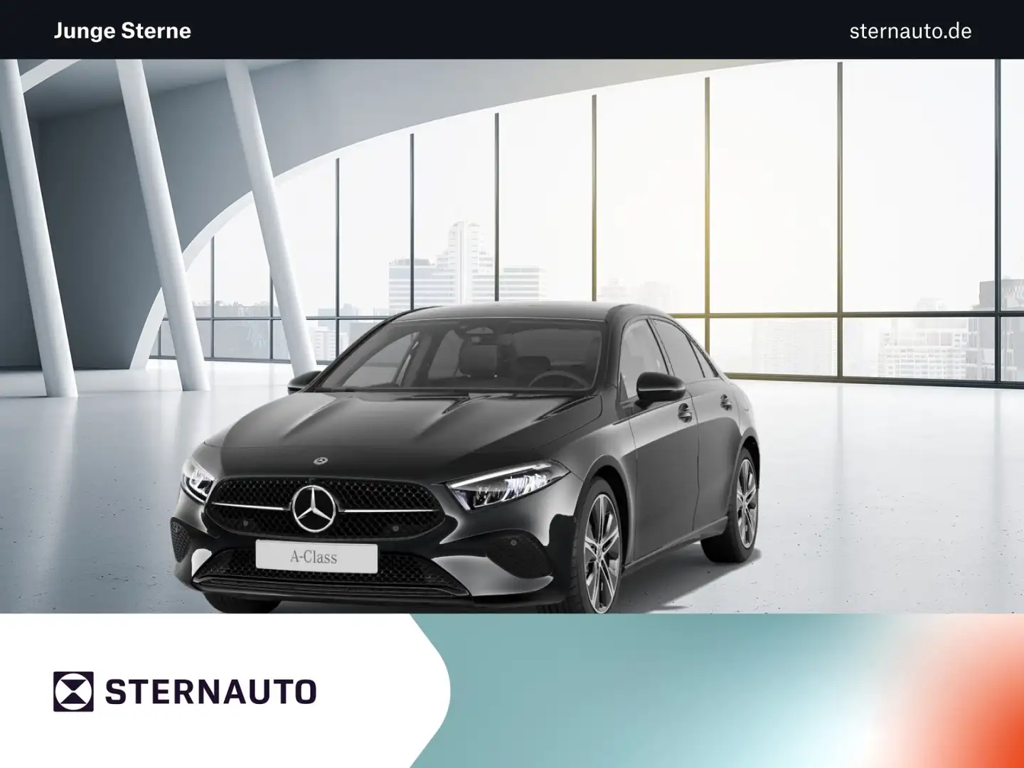 Mercedes-Benz A 200 A 200 d Limousine  Progressive Navi/Pano.-Dach/LED Schwarz - 1