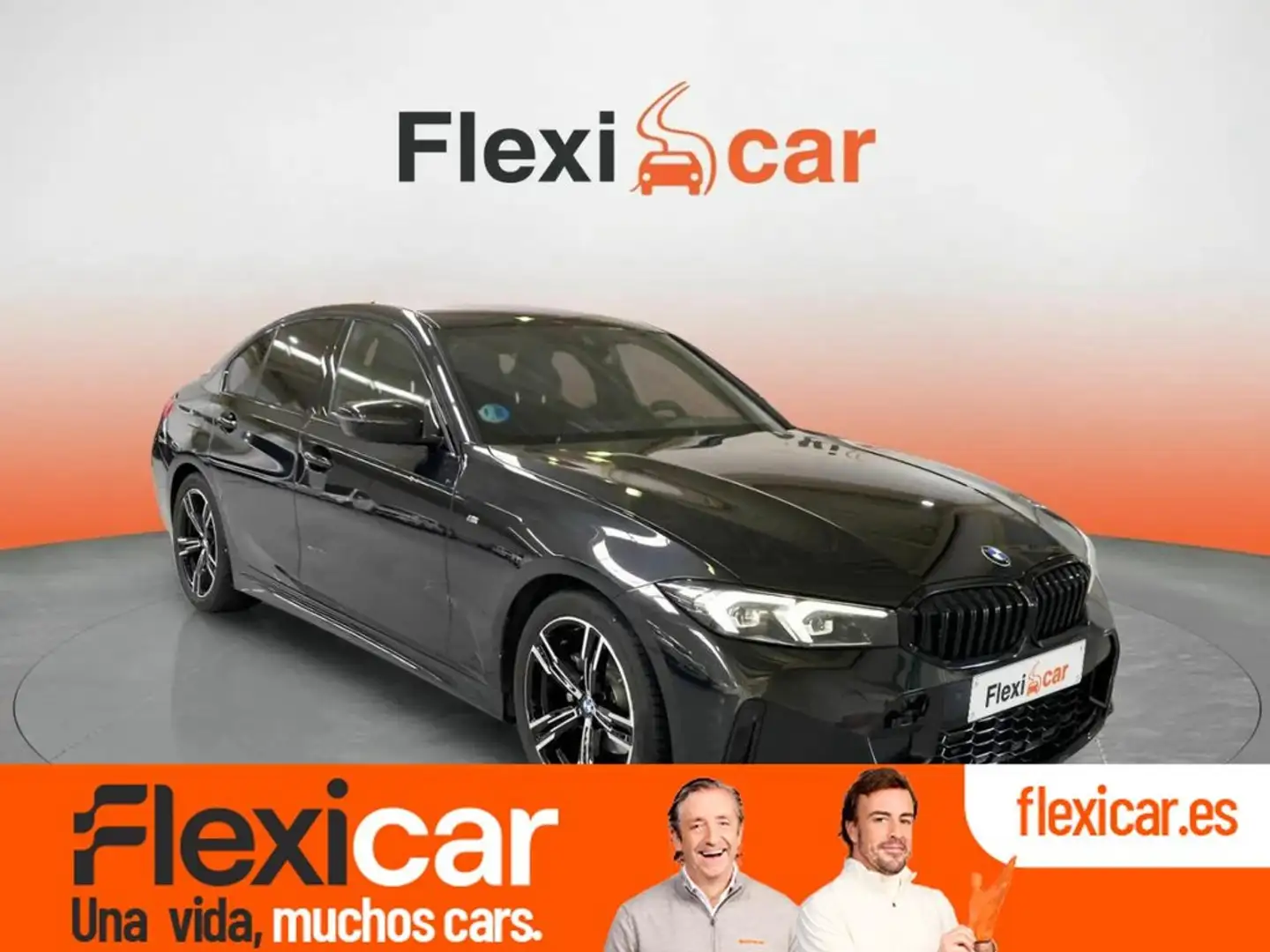 BMW 318 318d Auto. Negro - 1