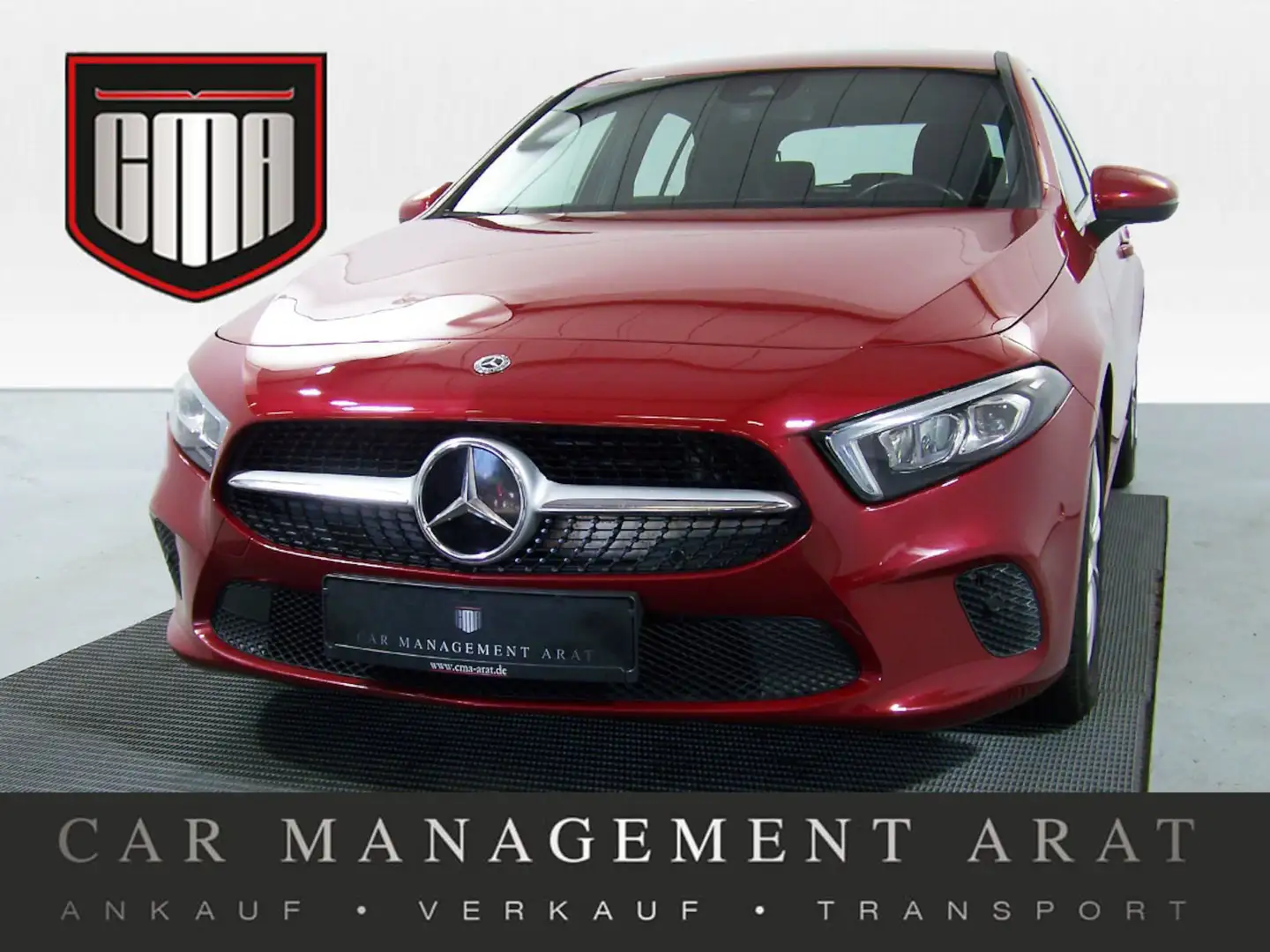Mercedes-Benz A 180 Progressive Line aut MBUX+LED+SHZ+KAM+PDC Rot - 1