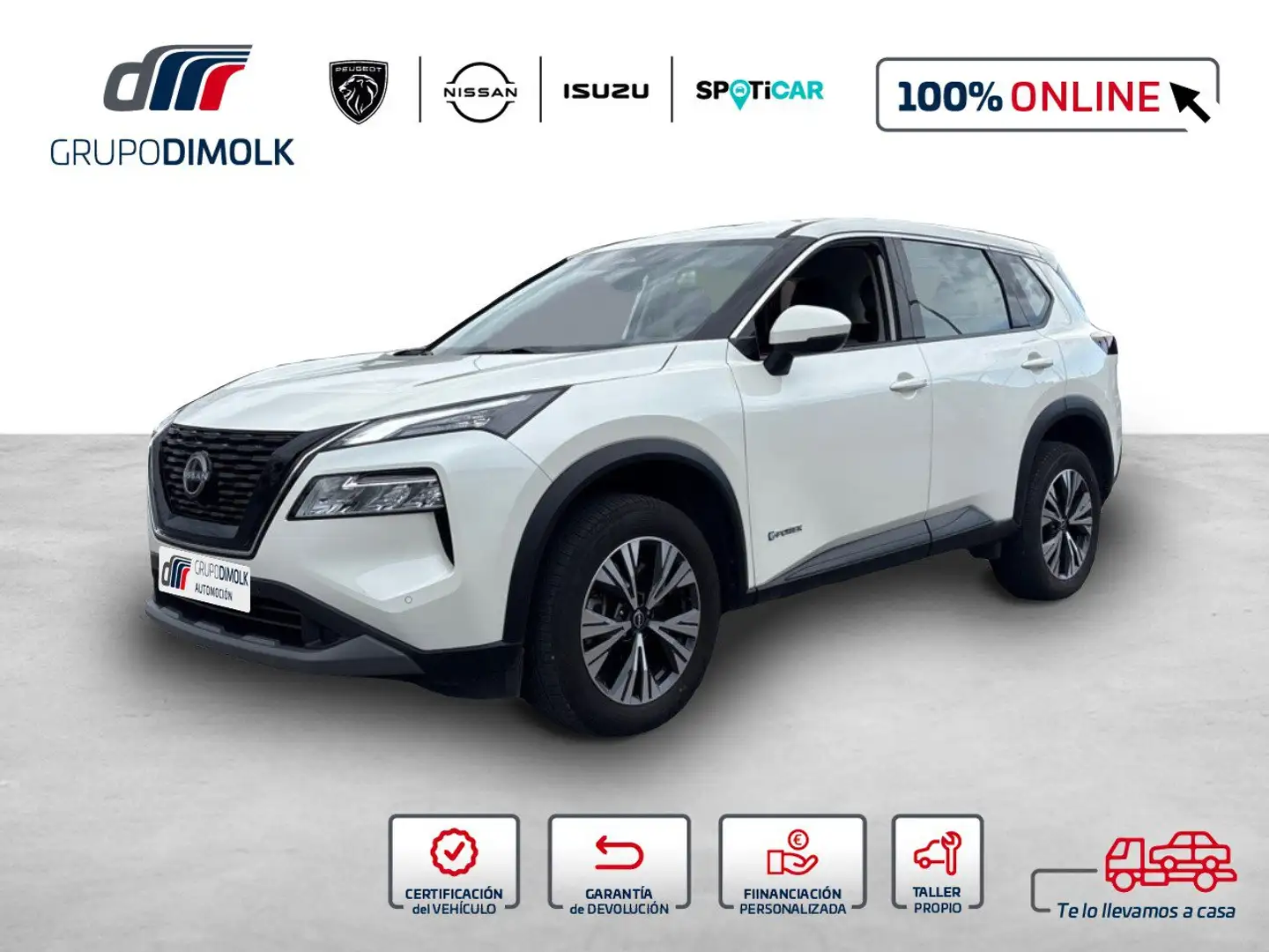 Nissan X-Trail 1.5 e-Power Acenta 4x2 5pl. 152kW Bianco - 1