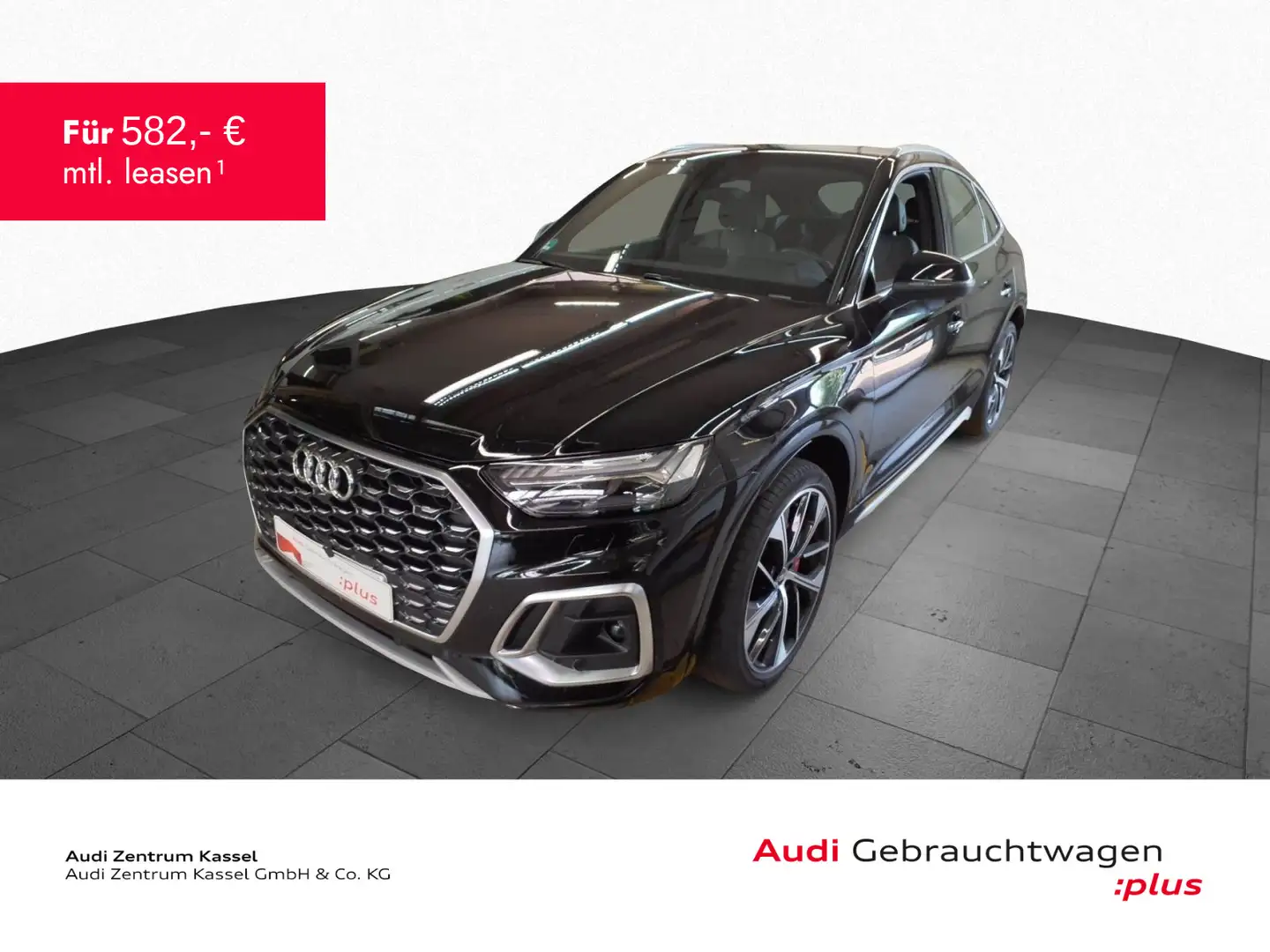 Audi Q5 50 TDI qu. Sline Matrix Luftfw. pdc Чёрный - 1