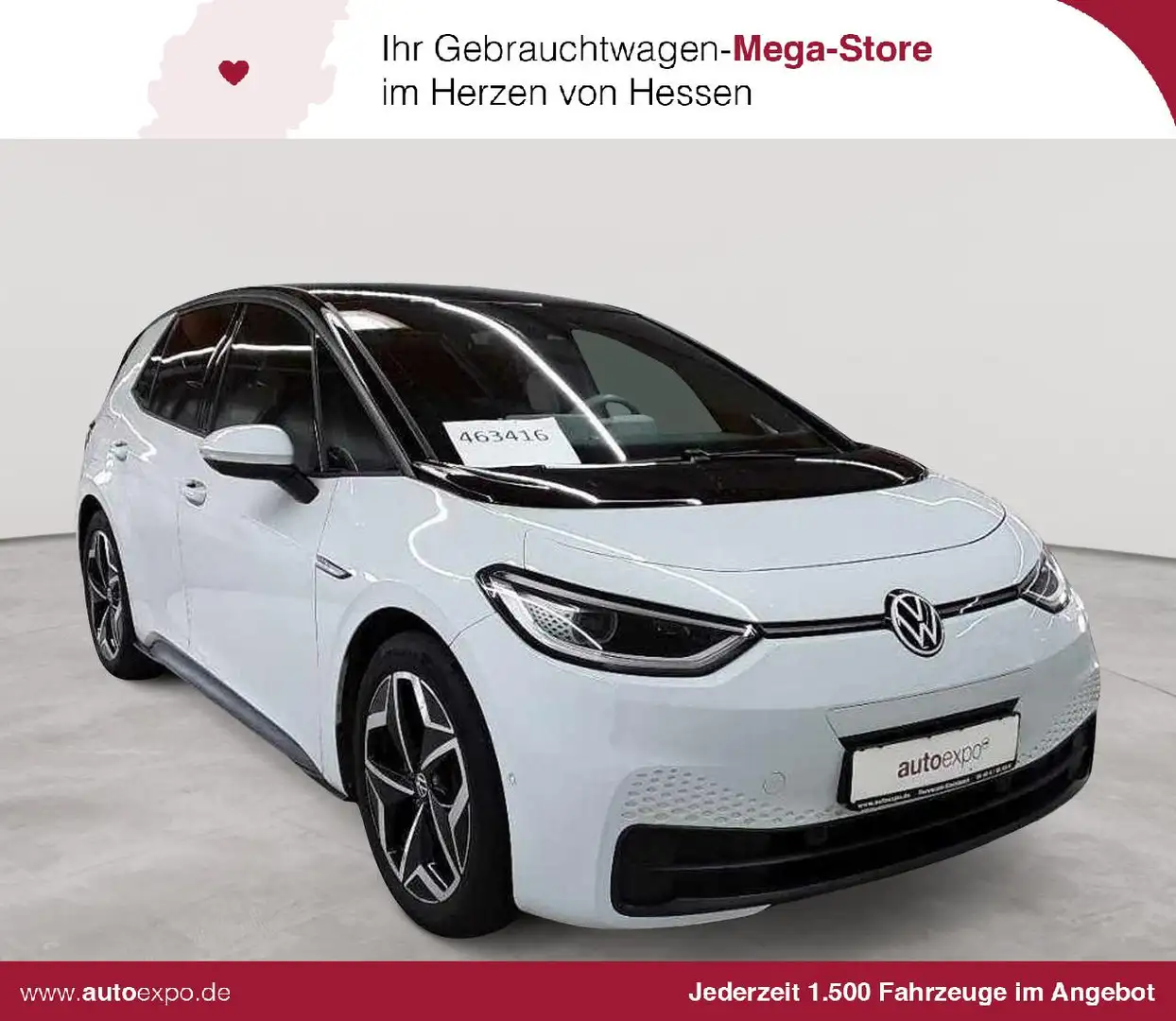 Volkswagen ID.3 ID.3 Pro S Wärmepumpe Sportpaket IQ White - 1